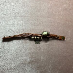 watch bracelet with charms